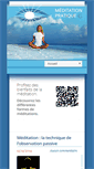 Mobile Screenshot of meditation-pratique.com